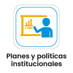 Icono de una persona explicando un tema