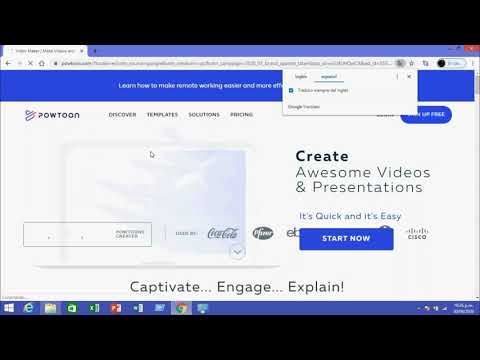 Conociendo la herramienta Powtoon