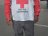 Geovanny también es cruzrojista y ofrece sus conocimientos de primeros auxilios en la escuela