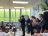 Presidente de la República y autoridades de gobierno visitan un aula de la escuela Neftalí Villalobos Gutiérrez