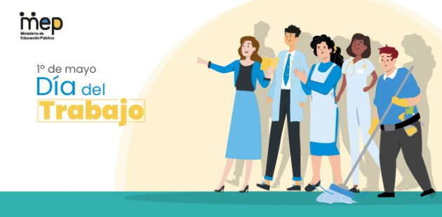 Se ilustra a diferentes profesiones representado por personas.