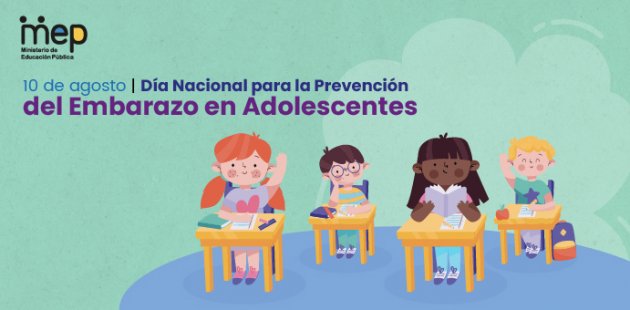 10 de agosto, Día Nacional para la Prevención del Embarazo en Adolescentes