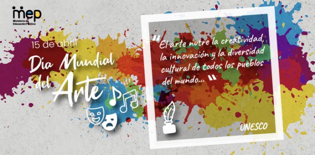 Se ilustra una pared con motas de pintura de diferentes colores, simbolos de art