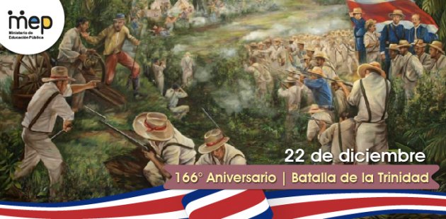 22 de diciembre, 166° Aniversario de la Batalla de la Trinidad