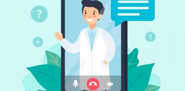 Doctor en el teléfono