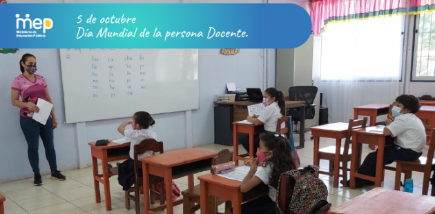 05 de octubre, Día Mundial de la persona Docente.