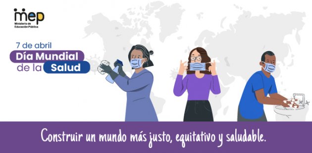Se observan tres personas realizando labores de protección y desinfección.