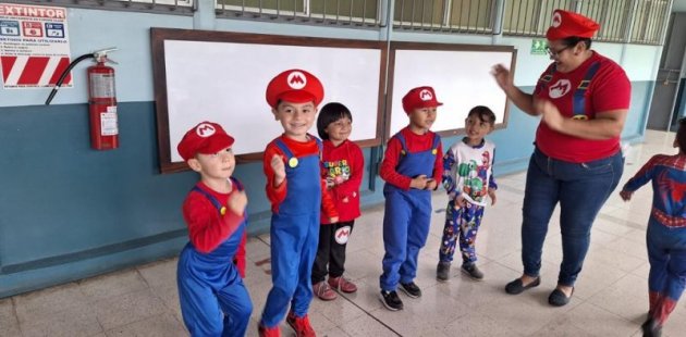 Fiesta de bienvenida Jardín de niños República Francesa