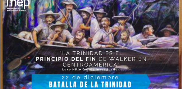 En la imagen se destaca la frase "La Trinidad es el principio del fin de Walker 