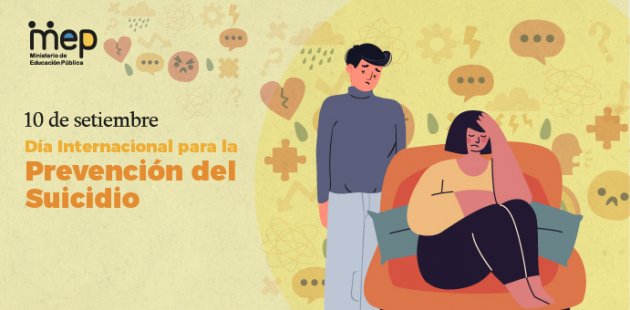 Día Internacional para la prevención del Suicidio, 10 de setiembre.