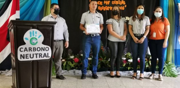 Entrega de certificado Carbono Neutral