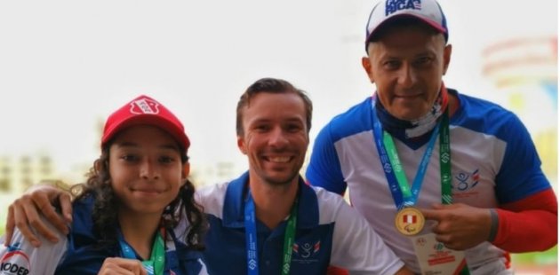 Estudiante de San Ramón gana medalla de oro en Paratletismo