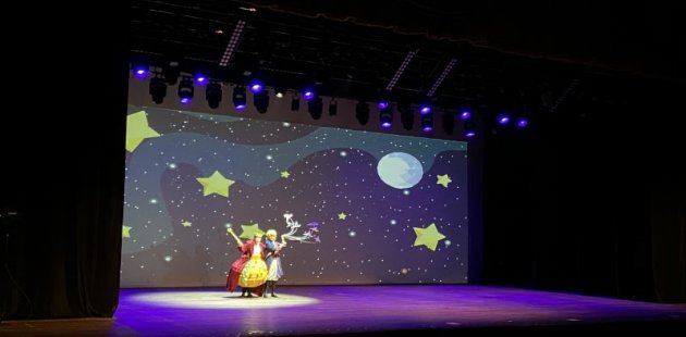 Escenario del Teatro Popular Mélico Salazar