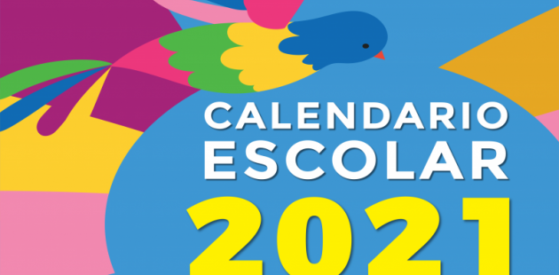 Foto muestra portada de calendario con un colibrí como símbolo de progreso
