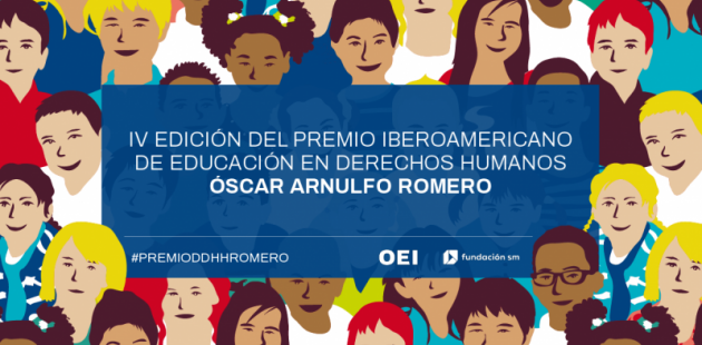 Imagen de presentación del Premio de Educación en Derechos Humanos