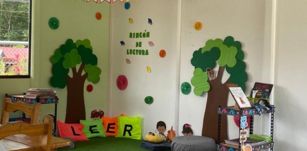 Nuevo espacio de lectura para el disfrute de estudiantes 