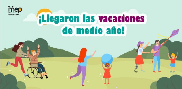 ¡Llegaron las vacaciones de medio año!