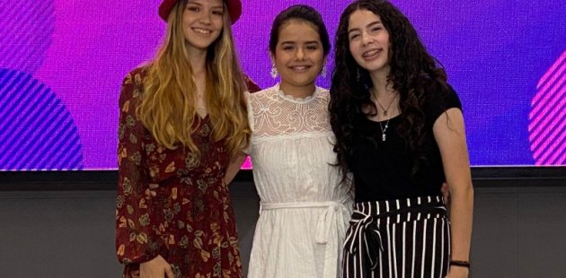 Ganadora, 2° y 3° lugar del concurso