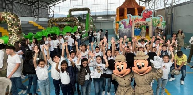 Fiestas de alegría motivaron a los estudiantes