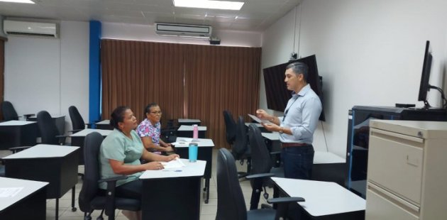 aplicación de pruebas en Nicoya