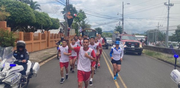 Antorcha en Costa Rica