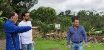 Visita de funcionarios del MEP a San Carlos 