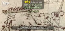 167° Aniversario de la Batalla de Sardinal, 10 de abril 1856