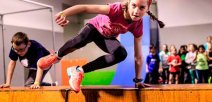 Gimnasia, Taekwondo y  Parkour son parte de las disciplinas para competir