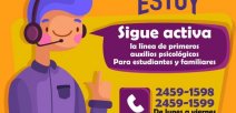 Afiche, línea "Aquí Estoy".