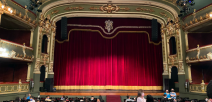 IMAGEN DE LA FACHADA DEL ESCENARIO DEL TEATRO NACIONAL