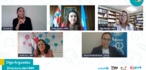 Conversatorio virtual autoridades educativas, de niññez y adolescencia y salud