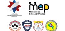 Fotografía muestra los logos de las instituciones y sindicatos que firman