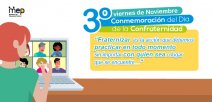 Imagen que ilustra a diferentes personas docentes celebrando virtualmente