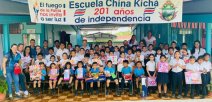 Estudiantes celebran por adelantado Día del Niño 