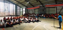 Artista nacional promueve en estudiantes consulta de educación 