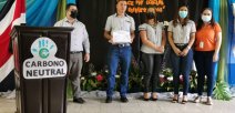 Entrega de certificado Carbono Neutral