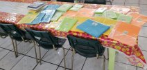 Preparativos para la liberación de libros