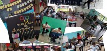 estudiantes participando en distintas etapas