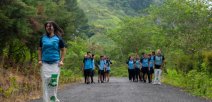 Estudiantes conviven para fortalecer su amistad 
