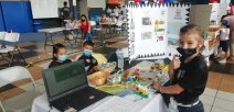 Estudiantes presentan proyecto en róbotica y ganan