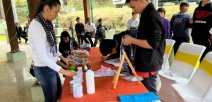 feria de productos elaborados por jóvenes