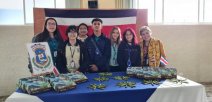 studiantes que asistieron al encuentro y dejaron en alto a Costa Rica.