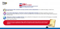 Afiche digital sobre el aniversario de la firma de la indepencia patria
