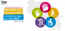 Día Nacional de las personas con discapacidad y entrada en vigor de la Ley 7600.