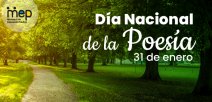 31 de enero, Día Nacional de la Poesía.