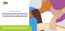 Manos de diferentes colores de piel unidas generando un círculo