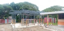 Centro educativo en construcción en la provincia de Puntarenas.