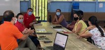 Representantes de las instituciones involucradas 