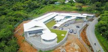 Toma aérea del Liceo Rural de Salitre
