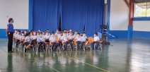 Niñas y niños de la Escuela Central de Río Claro